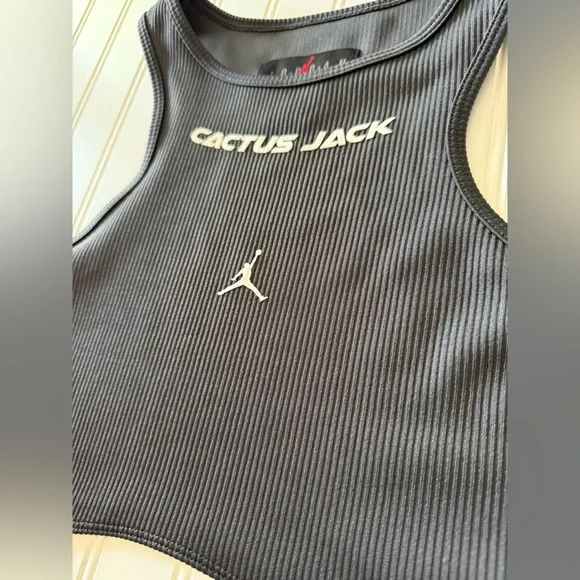 Cactus Jack by Travis Scott Black and Brown Tank Top - Picture 4 of 8